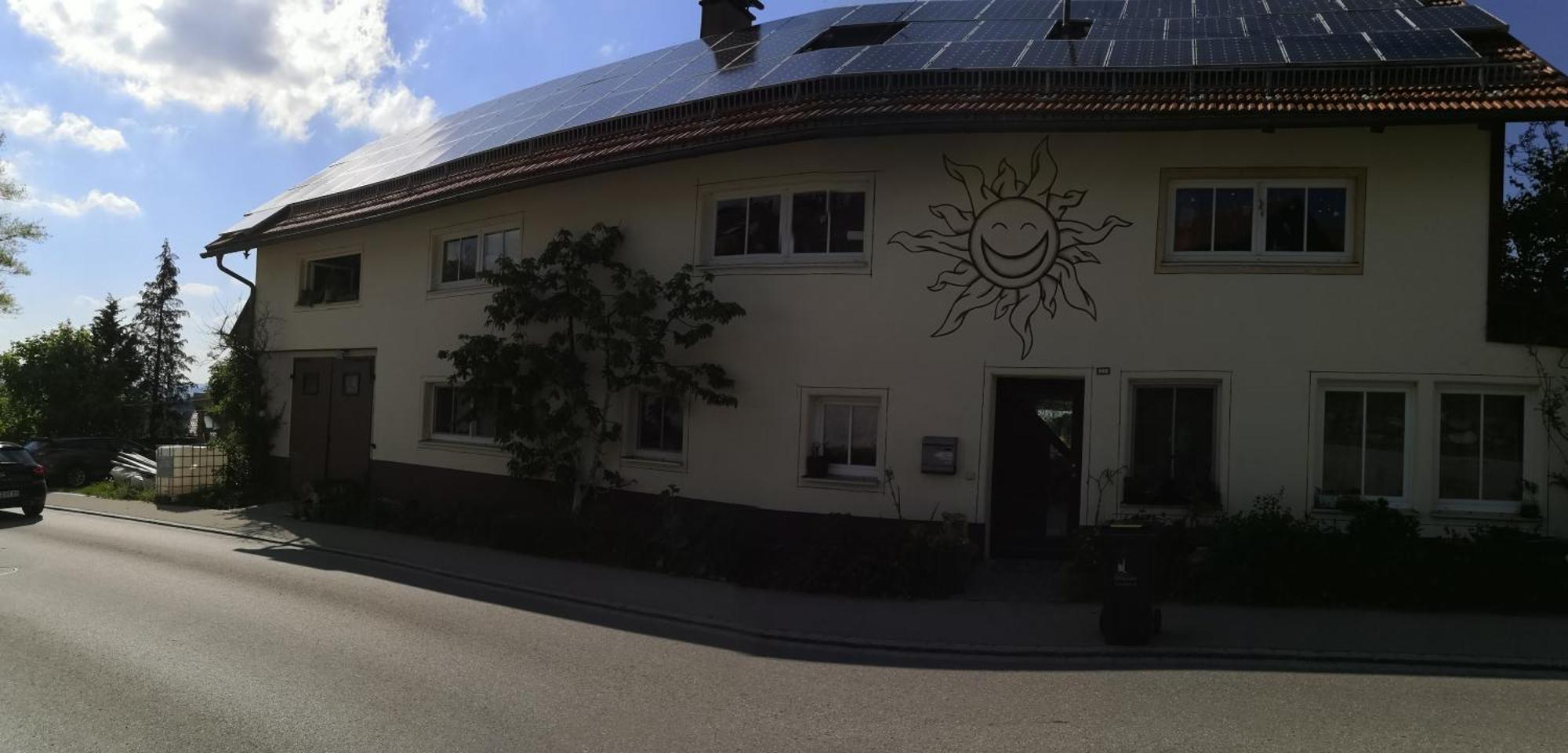 Sonnenhaus Lägenhet Bidingen Exteriör bild